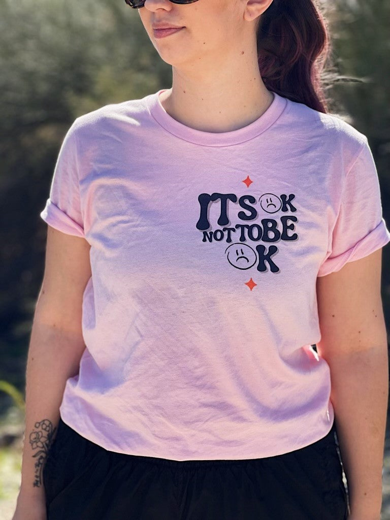 It's Ok to Not Be Ok T-Shirt – Real Talk, Real Comfort