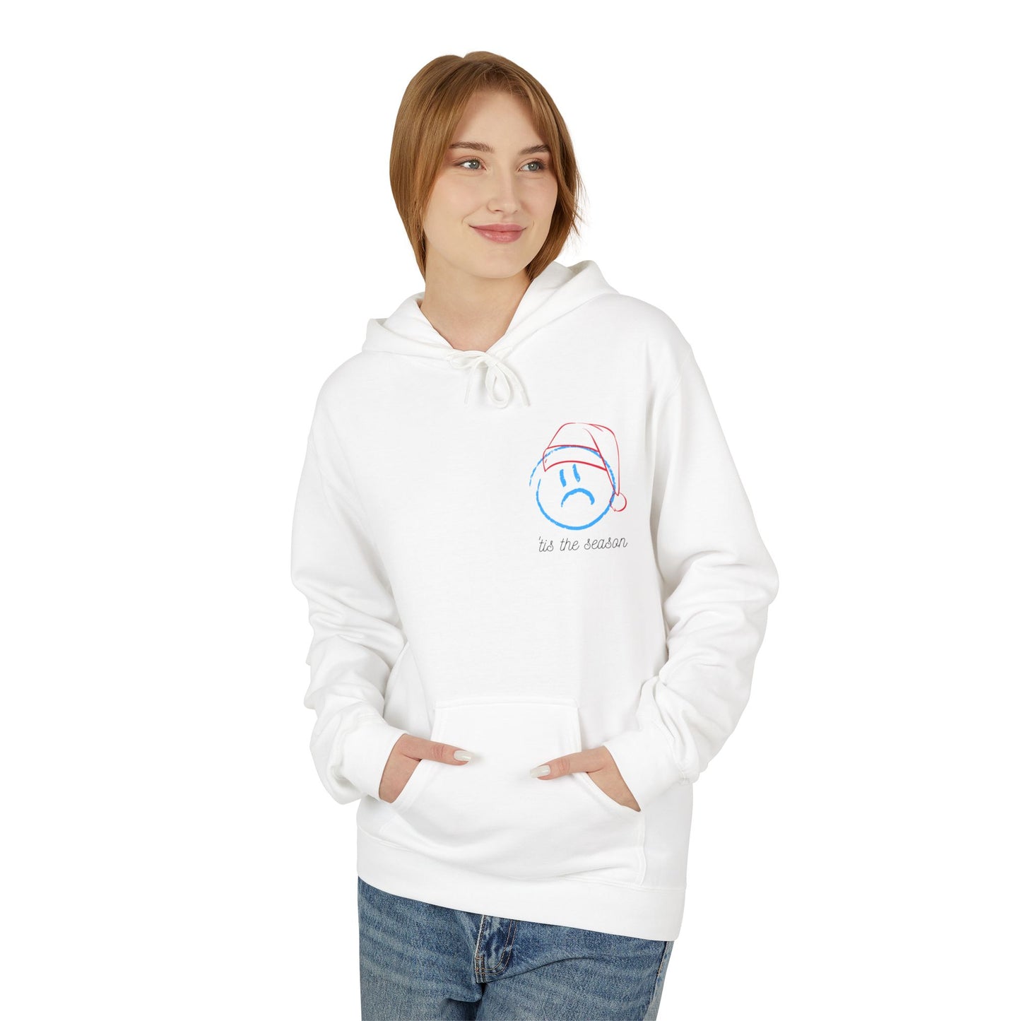 Ho Ho Holiday Depression" Hoodie – Cozy Up with a Dose of Realness