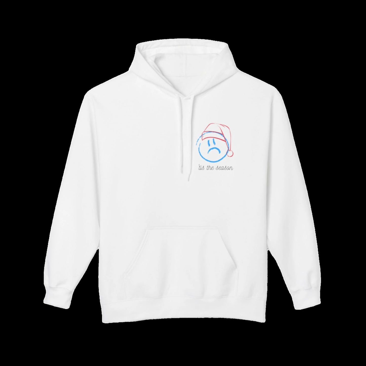 Ho Ho Holiday Depression" Hoodie – Cozy Up with a Dose of Realness