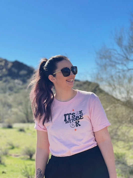 It's Ok to Not Be Ok T-Shirt – Real Talk, Real Comfort